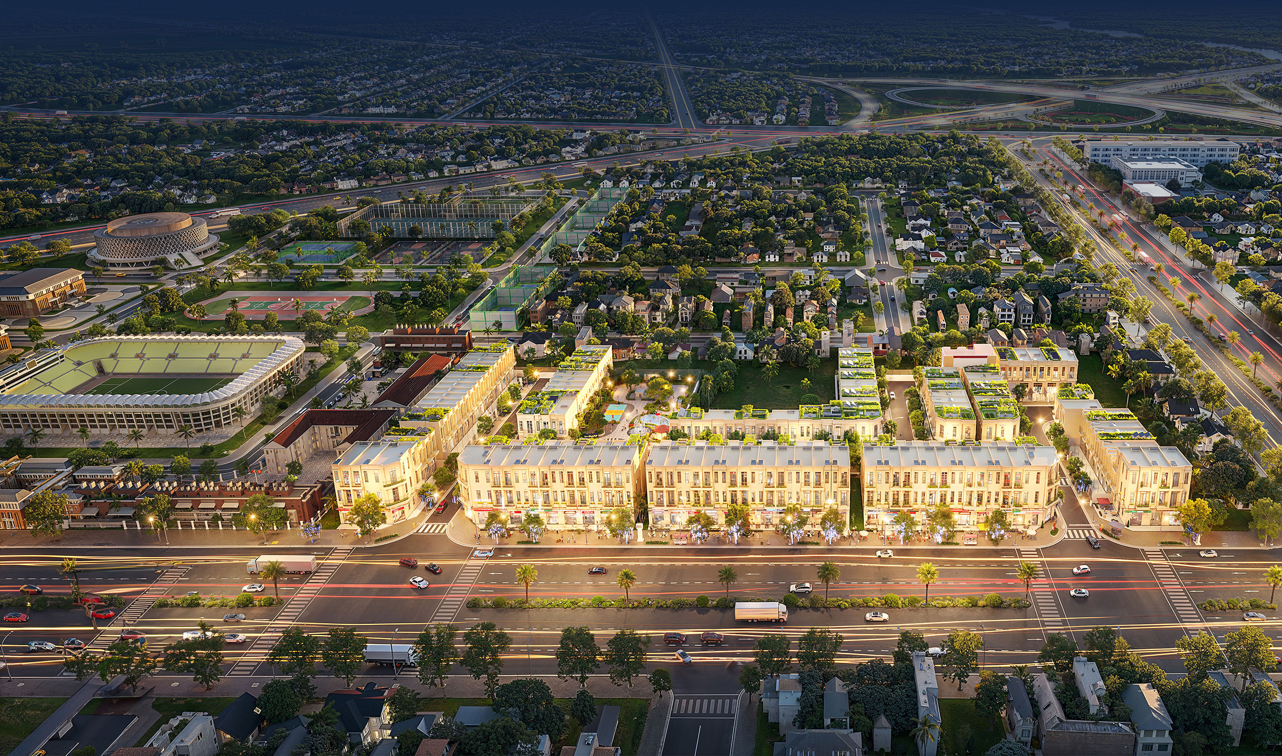 Lan Anh Avenue: Dự án nhà phố tại TP.Tân Uyên